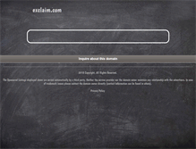 Tablet Screenshot of exclaim.com